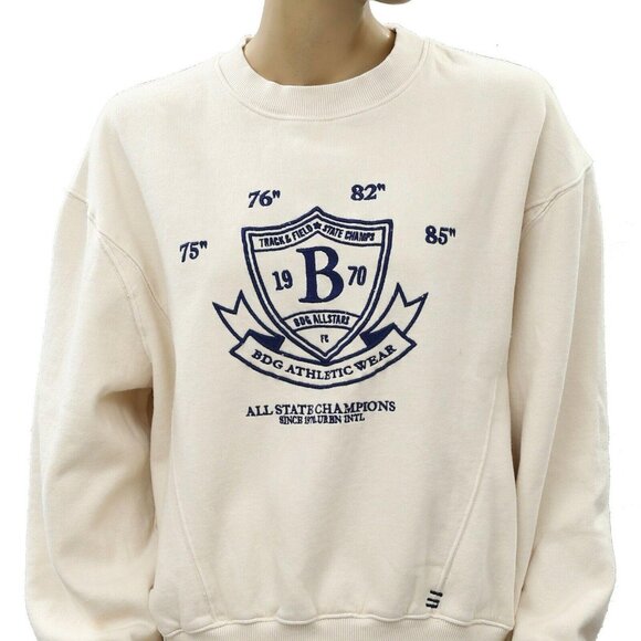BDG Urban Outfitters Wilder Crew Neck Sweatshirt Top Oversized Pullover M 251935 - Picture 7 of 10